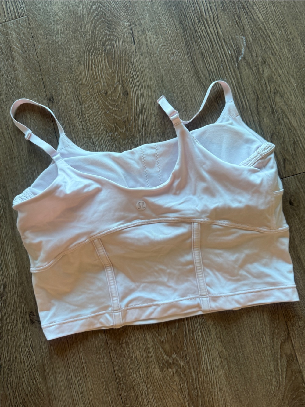 lululemon athletica Light Pink Longline Support Tank